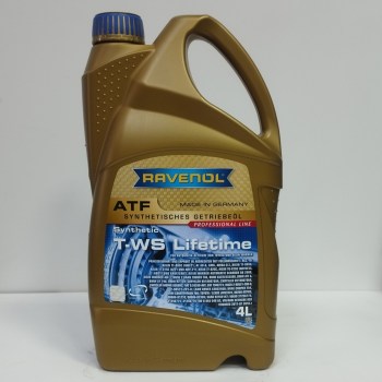 Масло трансмиссионное RAVENOL ATF T-WS, 4л. №121110600401999